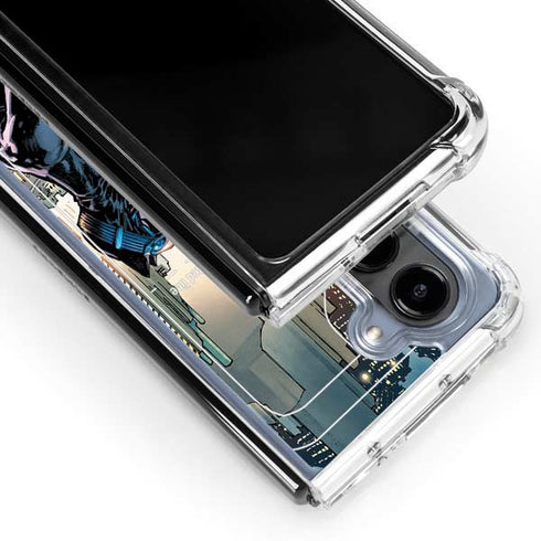 DC Comics Batman Hush 15th Anniversary Deluxe Edition Cover by Jim Lee Galaxy Z Fold5 5G Clear Case