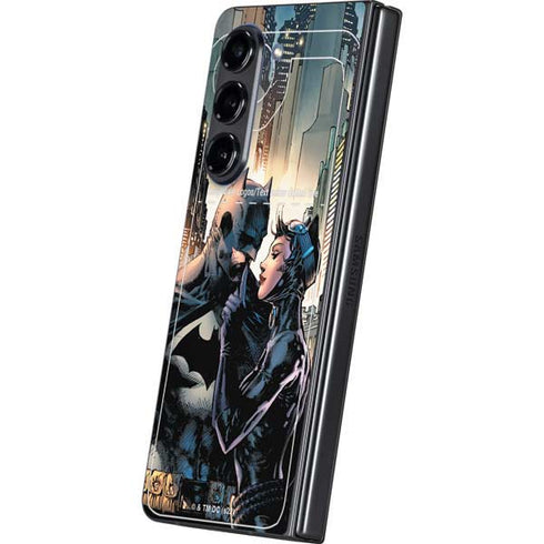 DC Comics Batman Hush 15th Anniversary Deluxe Edition Cover by Jim Lee Galaxy Z Fold5 5G Skin