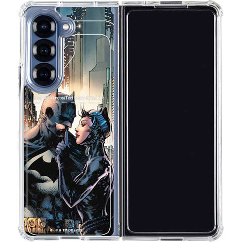 DC Comics Batman Hush 15th Anniversary Deluxe Edition Cover by Jim Lee Galaxy Z Fold6 Clear Case