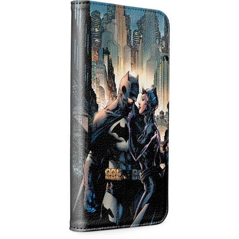 DC Comics Batman Hush 15th Anniversary Deluxe Edition Cover by Jim Lee iPhone 15 Folio Case