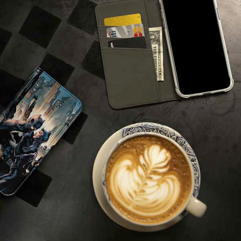 DC Comics Batman Hush 15th Anniversary Deluxe Edition Cover by Jim Lee iPhone 15 Folio Case