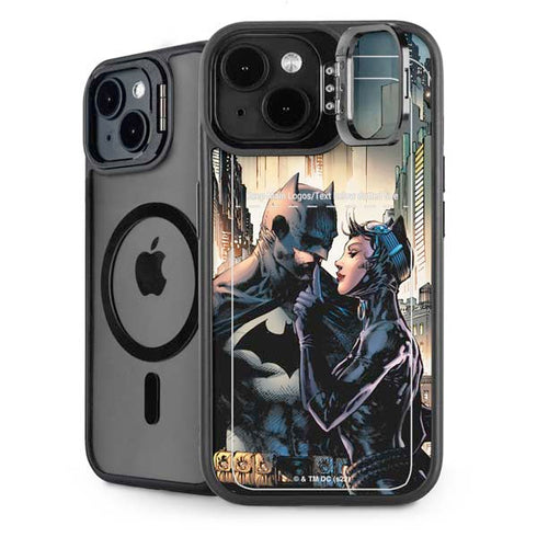 DC Comics Batman Hush 15th Anniversary Deluxe Edition Cover by Jim Lee iPhone 15 Kickstand Case