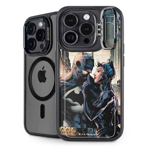 DC Comics Batman Hush 15th Anniversary Deluxe Edition Cover by Jim Lee iPhone 15 Pro Kickstand Case