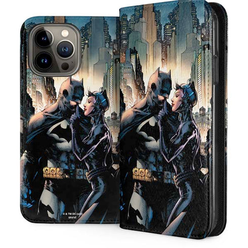 DC Comics Batman Hush 15th Anniversary Deluxe Edition Cover by Jim Lee iPhone 15 Pro Max Folio Case