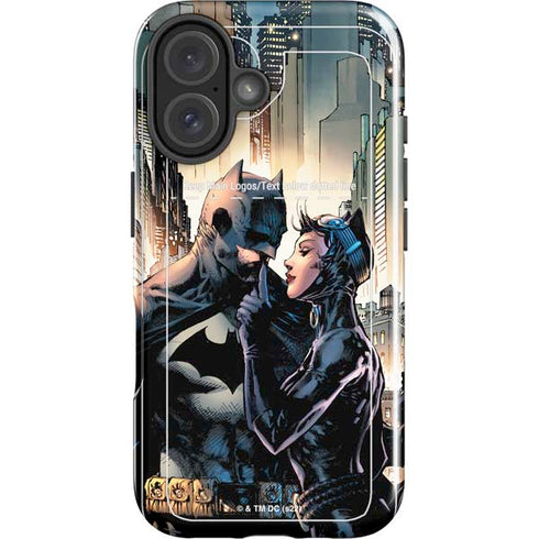 DC Comics Batman Hush 15th Anniversary Deluxe Edition Cover by Jim Lee iPhone 16 Impact Case