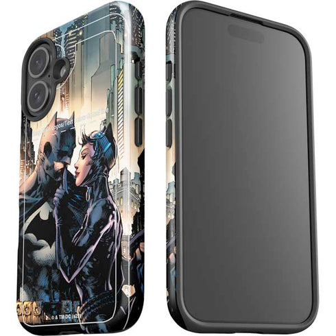 DC Comics Batman Hush 15th Anniversary Deluxe Edition Cover by Jim Lee iPhone 16 Plus Impact Case