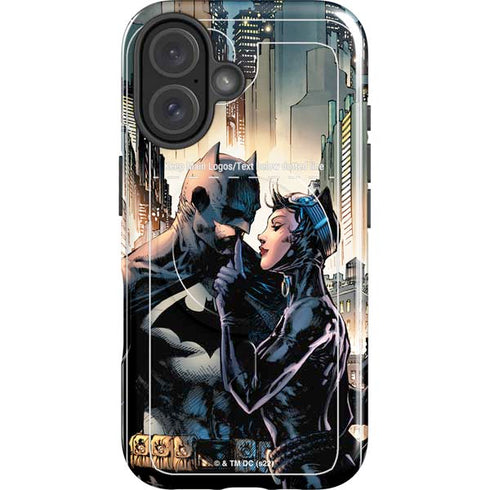DC Comics Batman Hush 15th Anniversary Deluxe Edition Cover by Jim Lee iPhone 16 Plus Magsafe Impact Case
