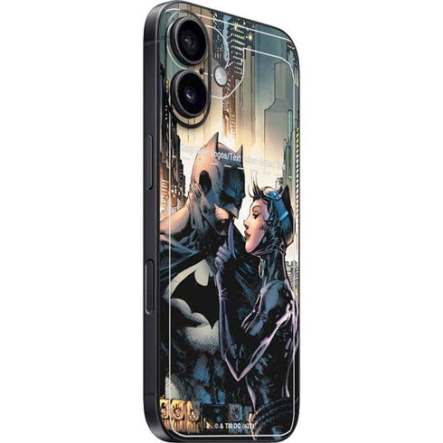 DC Comics Batman Hush 15th Anniversary Deluxe Edition Cover by Jim Lee iPhone 16 Plus Skin