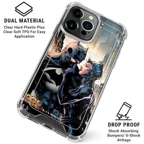 DC Comics Batman Hush 15th Anniversary Deluxe Edition Cover by Jim Lee iPhone 16 Pro Max Clear Case
