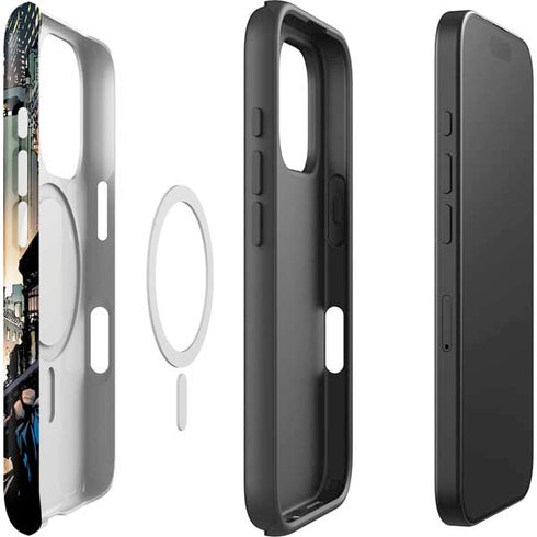 DC Comics Batman Hush 15th Anniversary Deluxe Edition Cover by Jim Lee iPhone 16 Pro Max Magsafe Impact Case