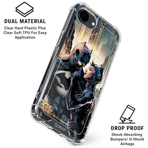 DC Comics Batman Hush 15th Anniversary Deluxe Edition Cover by Jim Lee iPhone 16e Clear Case