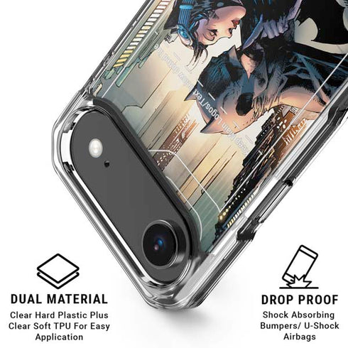 DC Comics Batman Hush 15th Anniversary Deluxe Edition Cover by Jim Lee iPhone 17 Air Clear Case