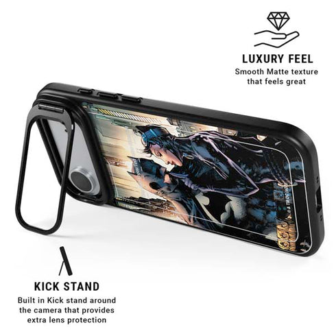 DC Comics Batman Hush 15th Anniversary Deluxe Edition Cover by Jim Lee iPhone 17 Air Kickstand Case