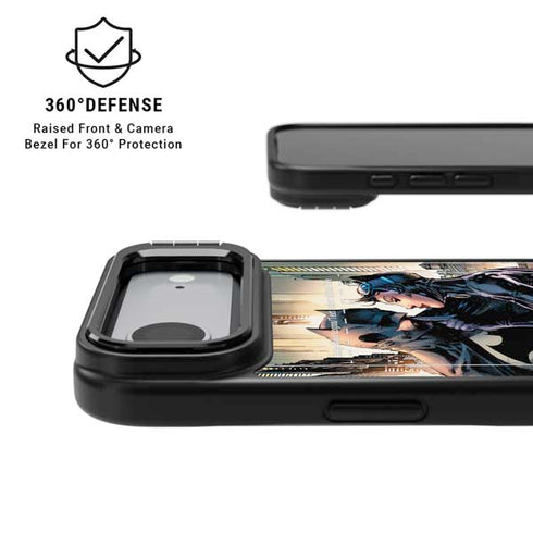 DC Comics Batman Hush 15th Anniversary Deluxe Edition Cover by Jim Lee iPhone 17 Air Kickstand Case