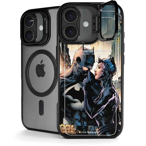 DC Comics Batman Hush 15th Anniversary Deluxe Edition Cover by Jim Lee iPhone 17 Kickstand Case
