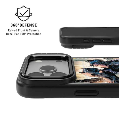 DC Comics Batman Hush 15th Anniversary Deluxe Edition Cover by Jim Lee iPhone 17 Pro Max Kickstand Case