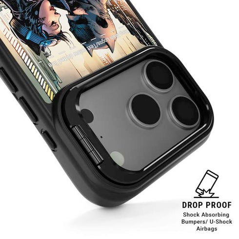 DC Comics Batman Hush 15th Anniversary Deluxe Edition Cover by Jim Lee iPhone 17 Pro Max Kickstand Case