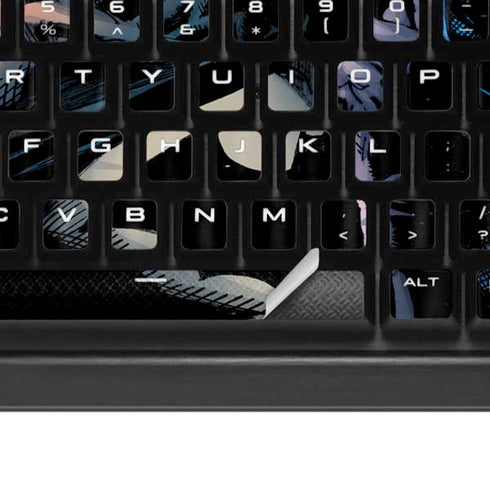 DC Comics Batman Hush 15th Anniversary Deluxe Edition Cover by Jim Lee K95 RGB PLATINUM Mechanical Gaming Keyboard Skin
