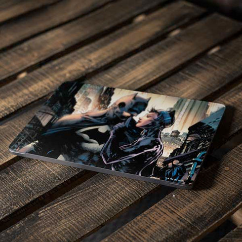 DC Comics Batman Hush 15th Anniversary Deluxe Edition Cover by Jim Lee Apple MacBook Air Skin