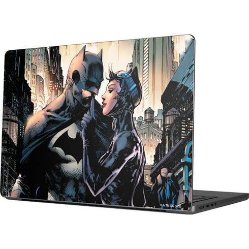 DC Comics Batman Hush 15th Anniversary Deluxe Edition Cover by Jim Lee Apple MacBook Pro 14-inch Skin