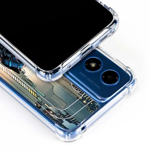 DC Comics Batman Hush 15th Anniversary Deluxe Edition Cover by Jim Lee Moto G 5G (2024) Clear Case