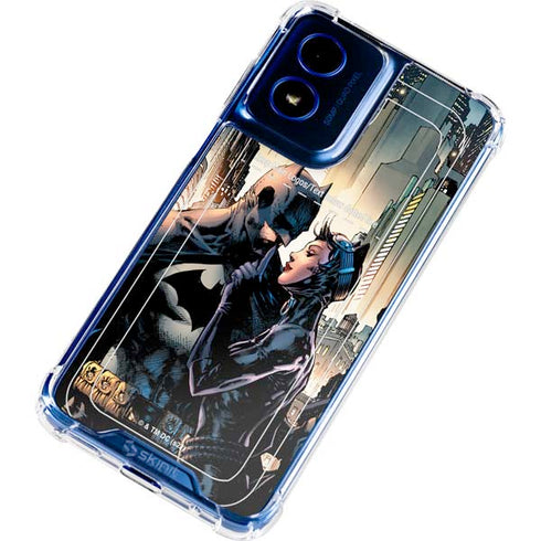 DC Comics Batman Hush 15th Anniversary Deluxe Edition Cover by Jim Lee Moto G Play 4G (2024) Clear Case