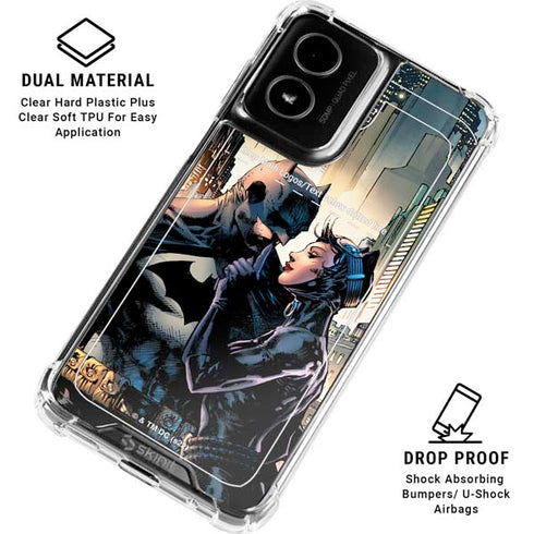 DC Comics Batman Hush 15th Anniversary Deluxe Edition Cover by Jim Lee Moto G Power 5G (2024) Clear Case