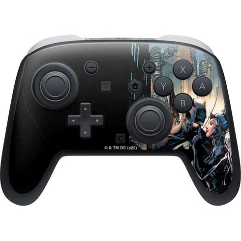 DC Comics Batman Hush 15th Anniversary Deluxe Edition Cover by Jim Lee Nintendo Switch 2 (2025) Pro Controller Skin