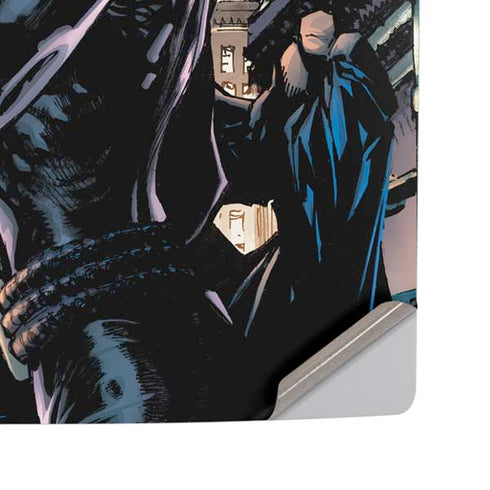 DC Comics Batman Hush 15th Anniversary Deluxe Edition Cover by Jim Lee PS5 Pro Disk Console Skin