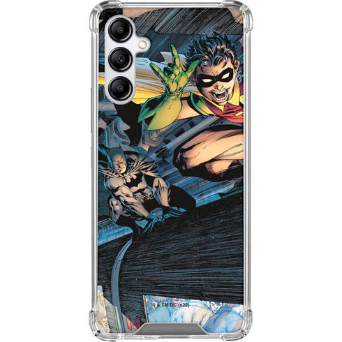 DC Comics Batman All Star Batman & Robin, The Boy Wonder ( Batman & Robin in Action) By Jim Lee Gabb Phone 4 Clear Case