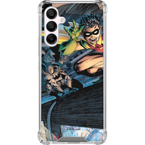 DC Comics Batman All Star Batman & Robin, The Boy Wonder ( Batman & Robin in Action) By Jim Lee Galaxy A16 5G Clear Case