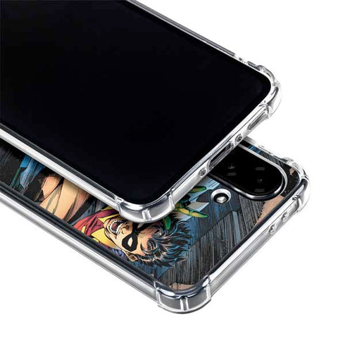 DC Comics Batman All Star Batman & Robin, The Boy Wonder ( Batman & Robin in Action) By Jim Lee Galaxy A36 5G Clear Case