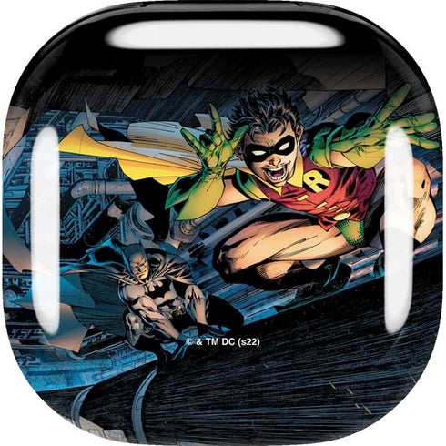 DC Comics Batman All Star Batman & Robin, The Boy Wonder ( Batman & Robin in Action) By Jim Lee Galaxy Buds Live Skin
