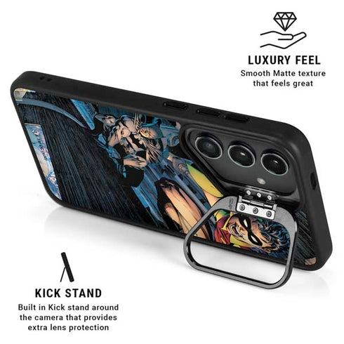 DC Comics Batman All Star Batman & Robin, The Boy Wonder ( Batman & Robin in Action) By Jim Lee Galaxy S25 Kickstand Case