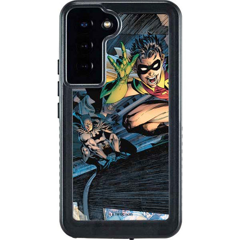 DC Comics Batman All Star Batman & Robin, The Boy Wonder ( Batman & Robin in Action) By Jim Lee Galaxy S24 Plus Waterproof Case