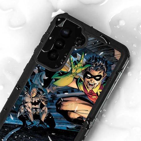 DC Comics Batman All Star Batman & Robin, The Boy Wonder ( Batman & Robin in Action) By Jim Lee Galaxy S24 Plus Waterproof Case