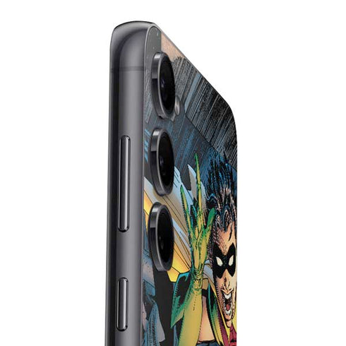 DC Comics Batman All Star Batman & Robin, The Boy Wonder ( Batman & Robin in Action) By Jim Lee Galaxy S25 Skin