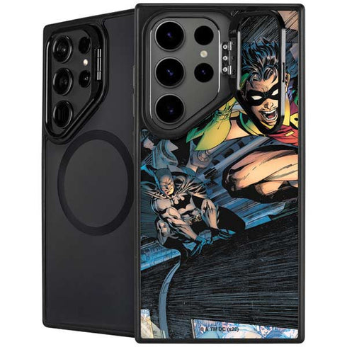 DC Comics Batman All Star Batman & Robin, The Boy Wonder ( Batman & Robin in Action) By Jim Lee Galaxy S25 Ultra Kickstand Case
