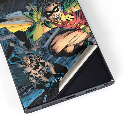 DC Comics Batman All Star Batman & Robin, The Boy Wonder ( Batman & Robin in Action) By Jim Lee Galaxy S24 Ultra Skin