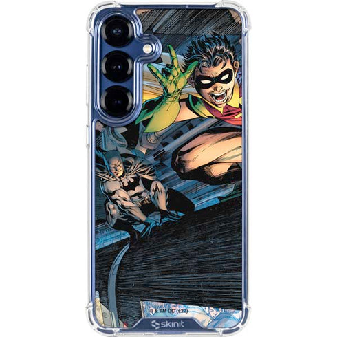 DC Comics Batman All Star Batman & Robin, The Boy Wonder ( Batman & Robin in Action) By Jim Lee Galaxy S25 Plus Clear Case