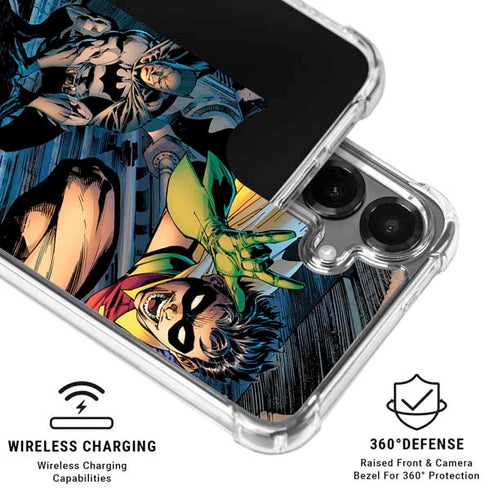 DC Comics Batman All Star Batman & Robin, The Boy Wonder ( Batman & Robin in Action) By Jim Lee Galaxy S26 Clear Case