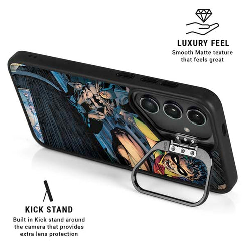 DC Comics Batman All Star Batman & Robin, The Boy Wonder ( Batman & Robin in Action) By Jim Lee Galaxy S26 Kickstand Case