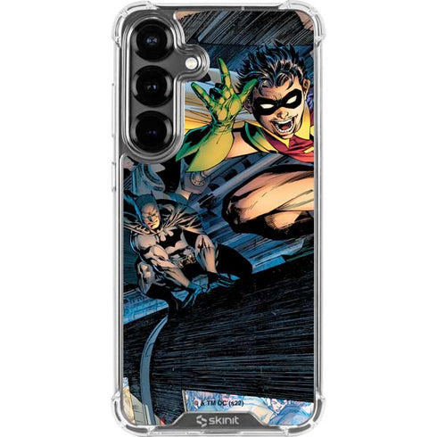 DC Comics Batman All Star Batman & Robin, The Boy Wonder ( Batman & Robin in Action) By Jim Lee Galaxy S26 Plus Clear Case