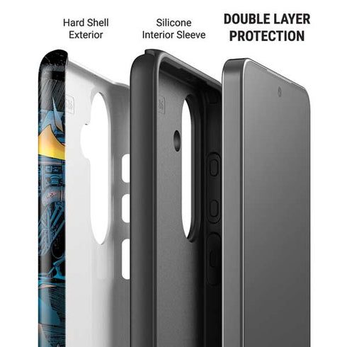 DC Comics Batman All Star Batman & Robin, The Boy Wonder ( Batman & Robin in Action) By Jim Lee Galaxy S26 Plus Impact Case