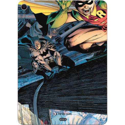 DC Comics Batman All Star Batman & Robin, The Boy Wonder ( Batman & Robin in Action) By Jim Lee Apple iPad Air Skin