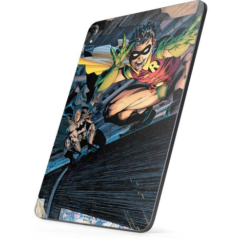 DC Comics Batman All Star Batman & Robin, The Boy Wonder ( Batman & Robin in Action) By Jim Lee Apple iPad Pro Skin