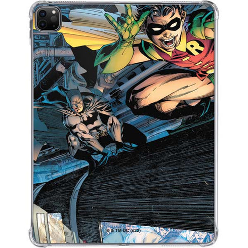 DC Comics Batman All Star Batman & Robin, The Boy Wonder ( Batman & Robin in Action) By Jim Lee iPad Pro 11in (2024) Clear Case