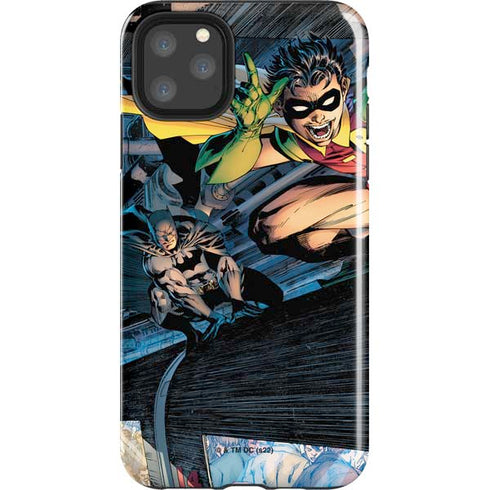 DC Comics Batman All Star Batman & Robin, The Boy Wonder ( Batman & Robin in Action) By Jim Lee iPhone Cases