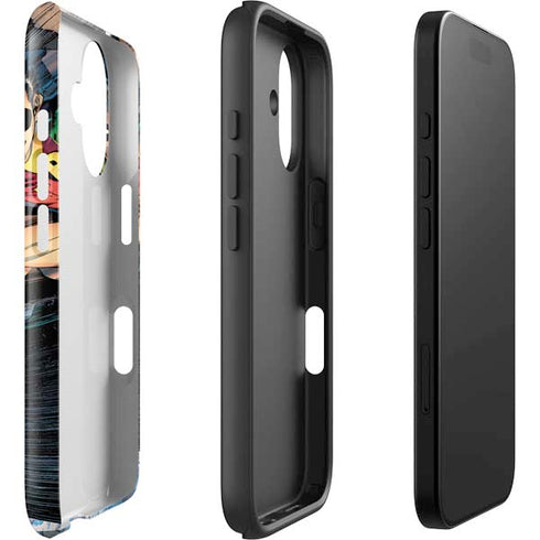 DC Comics Batman All Star Batman & Robin, The Boy Wonder ( Batman & Robin in Action) By Jim Lee iPhone 16 Plus Impact Case