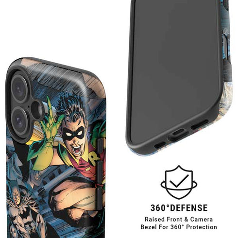 DC Comics Batman All Star Batman & Robin, The Boy Wonder ( Batman & Robin in Action) By Jim Lee iPhone 16 Plus Magsafe Impact Case